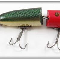 Heddon Red Head Green Scale Zig Wag In Box 8309 DRH