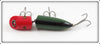 Heddon Red Head Green Scale Zig Wag In Box 8309 DRH