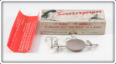 Vintage Scooterpooper Sales Inc. Scooterpooper Lure In Box