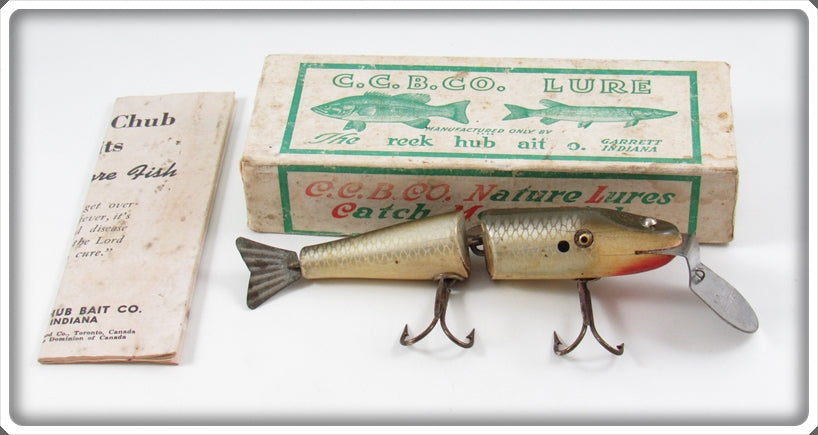 Vintage Creek Chub Shad Peter's Special Lure In Box