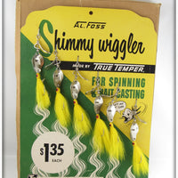 Al Foss True Temper Shimmy Wiggler Dealer Display In Box 