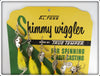 Al Foss True Temper Shimmy Wiggler Dealer Display In Box