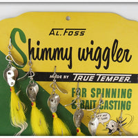 Al Foss True Temper Shimmy Wiggler Dealer Display In Box