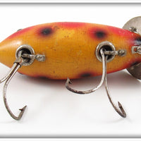 Heddon Yellow With Red & Black Spots Baby Crab Wiggler