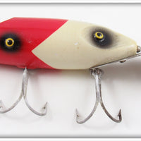 Vintage South Bend Red Arrowhead White Baby Two Oreno Lure