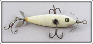 Shakespeare White Red Gills Three Hook Underwater Minnow Lure