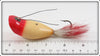 Heddon Red Head White Weedless Widow In Box 222