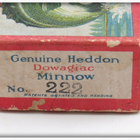 Heddon Red Head White Weedless Widow In Box 222