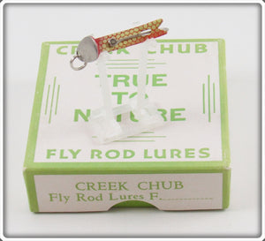 Vintage Creek Chub Goldfish Fly Rod Bull Pup Lure In Unmarked Box