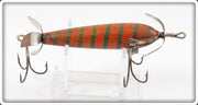 Vintage Clinton Wilt Orange & Green Champion Bait