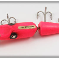 Creek Chub Fluorescent Red Jointed Snook Pikie 5521 Special