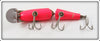 Creek Chub Fluorescent Red Jointed Snook Pikie 5521 Special