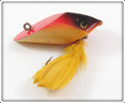 Vintage Moonlight Silver Creek Red & Black Fly Eat Us Lure