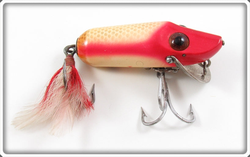 Vintage Heddon Allen Stripey Giant Runt Lure 7519PAS