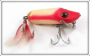 Vintage Heddon Allen Stripey Giant Runt Lure 7519PAS