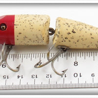 Creek Chub Nite Glow Red Head Jointed Pikie 2622 DD Special