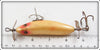 Heddon Uncatalogued Pearl SOS Minnow 169PL