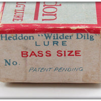 Heddon Yellow Bob Davis Wilder Dilg In Box