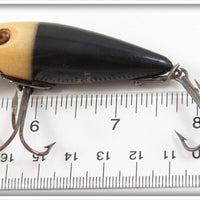 Heddon Black White Head 110 River Runt 119GWH