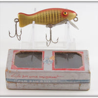 Paw Paw Silver Scale Red Back Caster Lure In Small Two Window Box