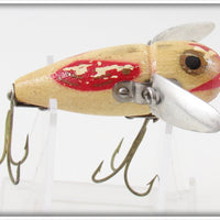 Vintage Heddon Luminous Cone Tail Crazy Crawler Lure