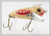 Vintage Heddon Luminous Cone Tail Crazy Crawler Lure