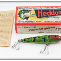 Heddon Smith Meadow Frog Zaragossa Jr Lure In Box 6400 MF