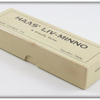 Haas Tackle Co Haas Liv Minno In Box With Paper Insert