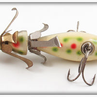 Union Springs Specialty Co White With Spots Miller's Reversible Minnow