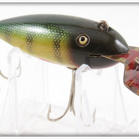 Vintage Creek Chub Perch Baby Wiggler Lure With Van Houton Lip