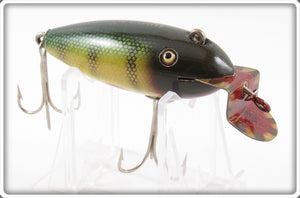 Vintage Creek Chub Perch Baby Wiggler Lure With Van Houton Lip