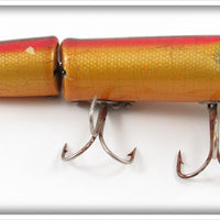 Vintage Heddon Rainbow Scale Jointed Vamp Lure 7309Z