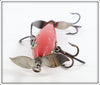 Pflueger Solid Red Three Hook Neverfail Minnow