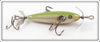 Pflueger Trade Minnow H. J. Frost & Company Silver & Green Senate Minnow In Box