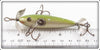 Pflueger Trade Minnow H. J. Frost & Company Silver & Green Senate Minnow In Box