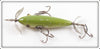 Pflueger Trade Minnow H. J. Frost & Company Silver & Green Senate Minnow In Box