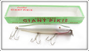 Vintage Creek Chub Shad Giant Pikie Lure With Surfster Lip In Box 6009