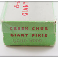 Creek Chub Shad Giant Pikie With Surfster Lip In Box 6009