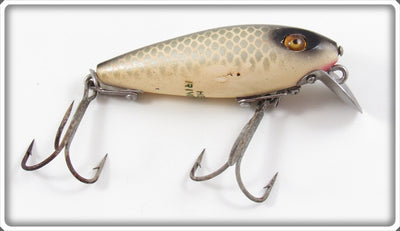 Vintage Heddon Shiner Scale 110 River Runt Lure 119P