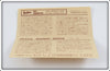 Heddon Smith Spotted Orange Zaragossa Jr In Box 6400 SO
