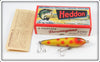 Heddon Smith Spotted Orange Zaragossa Jr Lure In Box 6400 SO