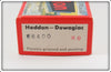 Heddon Smith Spotted Orange Zaragossa Jr In Box 6400 SO