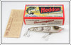 Heddon Smith Silver Flitter Zaragossa Jr Lure In Box 6400 SS