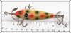Heddon Strawberry Spot 0 Dowagiac Minnow