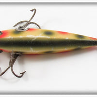 Heddon Strawberry Spot 0 Dowagiac Minnow