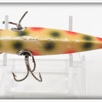 Heddon Strawberry Spot 0 Dowagiac Minnow
