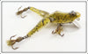 Vintage Paw Paw Yellow Splatter Wotta Frog Lure