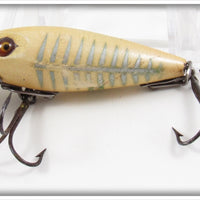 Vintage Heddon White Shore Variation 110 River Runt Lure