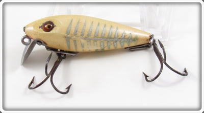 Vintage Heddon White Shore Variation 110 River Runt Lure
