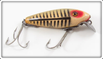 Vintage Heddon Silver Shore 110 River Runt Lure 119XRS